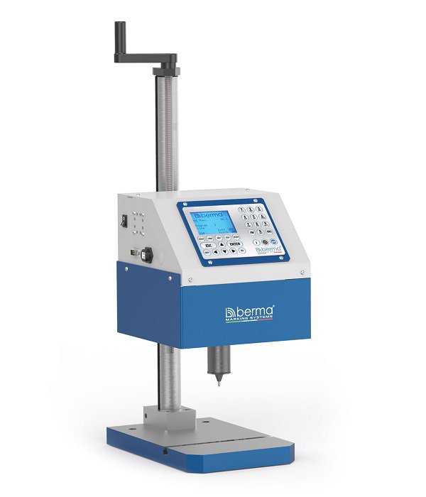 BERMA i80-Wi-Fi: The benchtop dot peen marking system: accurate, compact-size and reliable for marking operations in narrow spaces